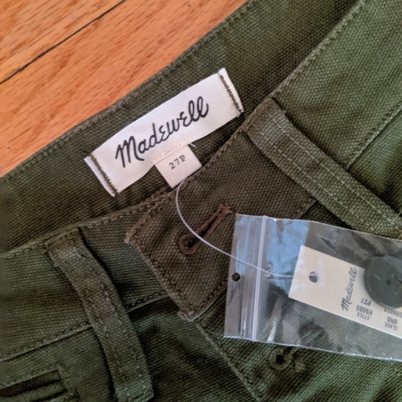 NWT ✨ Emmett Wide-Leg Crop Pants: Button-Front - Picture 4 of 4